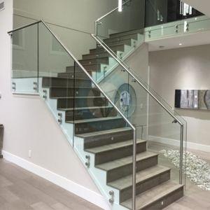 CORRIMÃO DE INOX, VIDRO